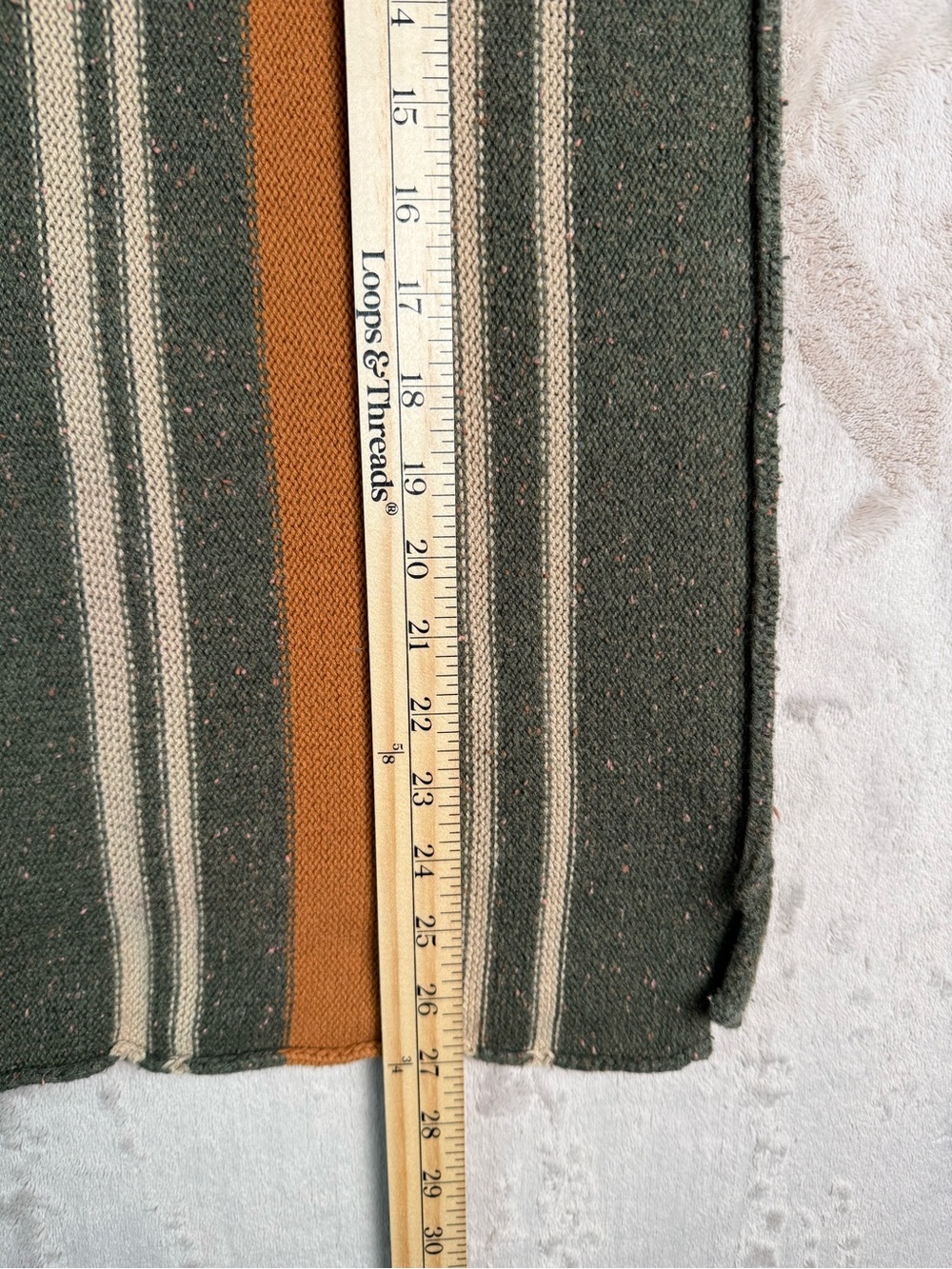 Lucky Brand Baja Hoodie Womens M Striped Boho Southwest Pullover Festival - Picture 7 of 9
